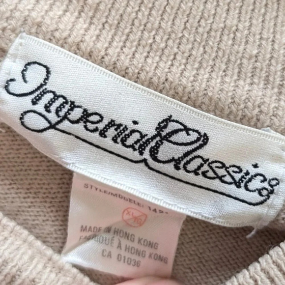 Vintage Imperial Classics Acrylic Sweater - Picture 6 of 7